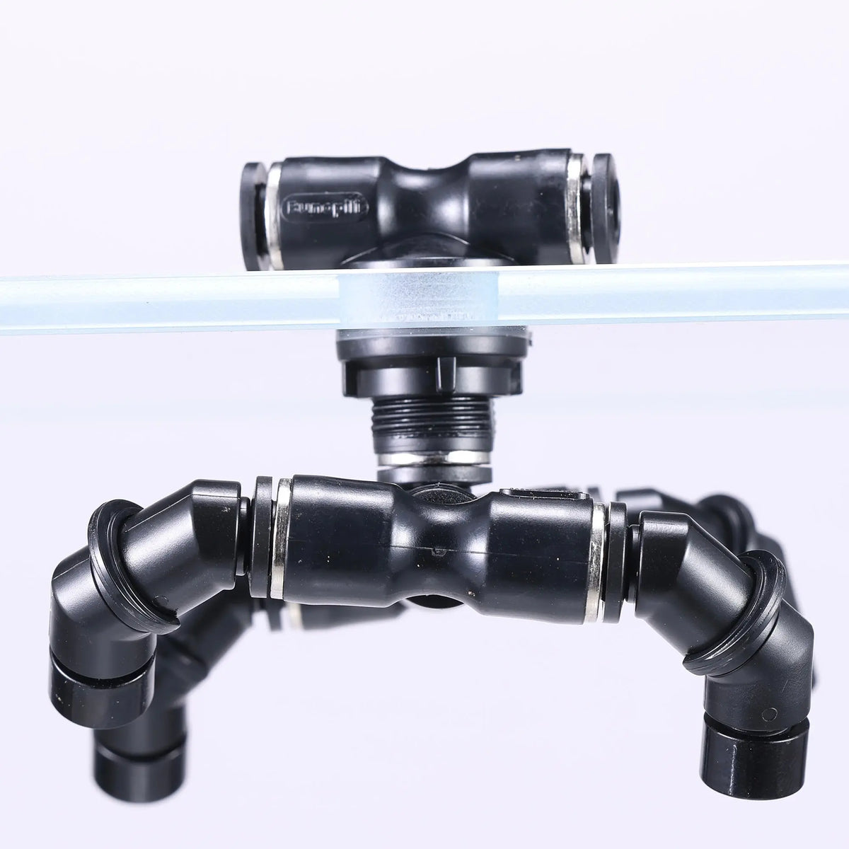 Mini Adjustable Mist Nozzle for Terrarium &amp; Vivarium – 60° Spray Angle, Modular Design, Easy Installation Bunopili