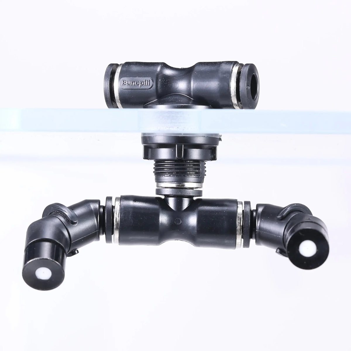 Mini Adjustable Mist Nozzle for Terrarium &amp; Vivarium – 60° Spray Angle, Modular Design, Easy Installation Bunopili