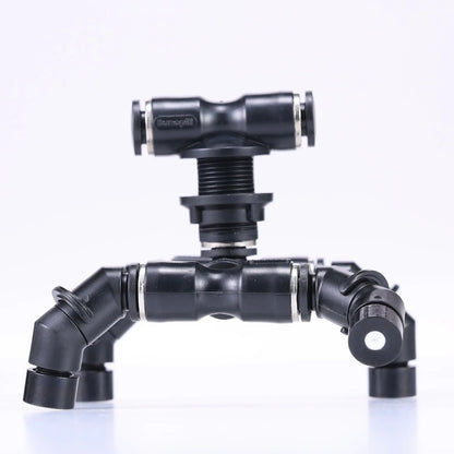 Mini Adjustable Mist Nozzle for Terrarium &amp; Vivarium – 60° Spray Angle, Modular Design, Easy Installation Bunopili